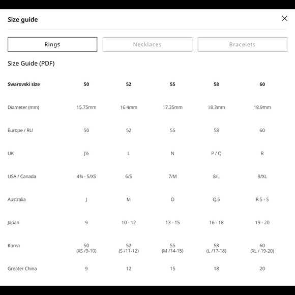 Lane Motif Ring Black,Rosegoldtone plated size 55 - Picture 12 of 12